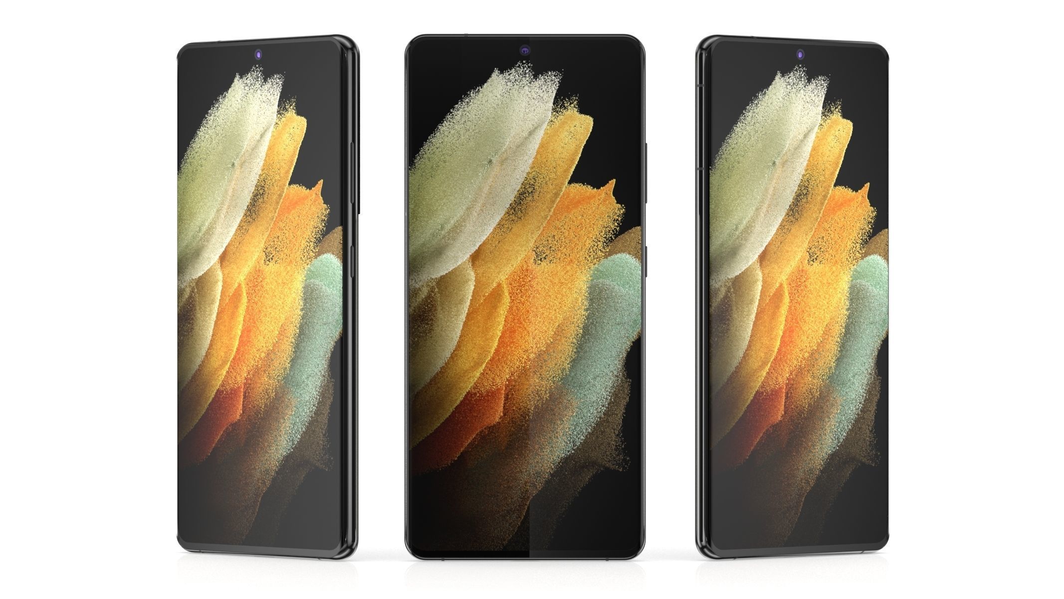 Samsung Galaxy S21 Ultra Phantom Titanium 3D model_7