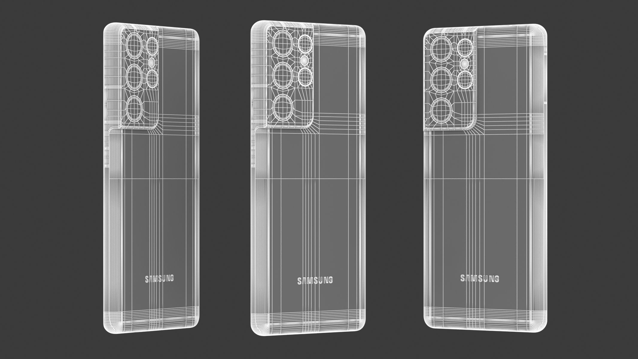 Samsung Galaxy S21 Ultra Phantom Titanium 3D model_18