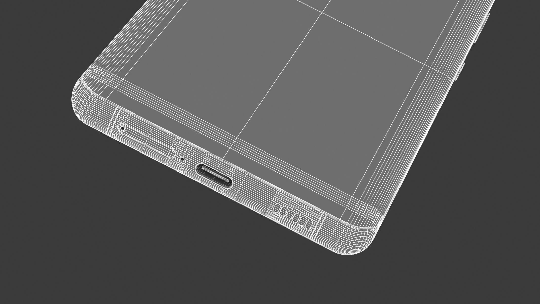 Samsung Galaxy S21 Ultra Phantom Titanium 3D model_15