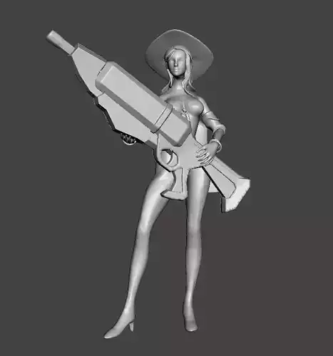 Pool Party Caitlyn 3D Model 3D print model