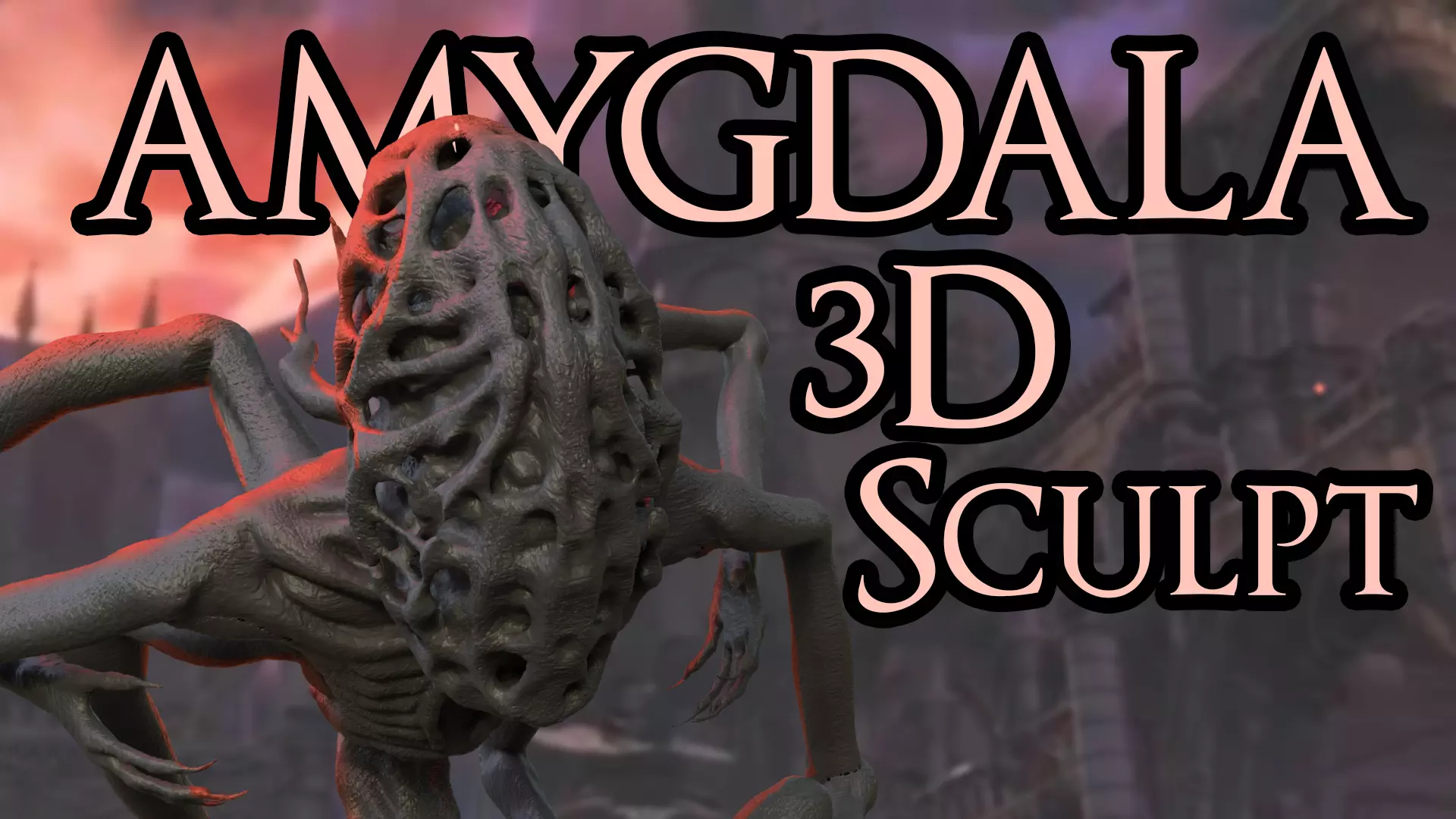 Bloodborne - Amygdala Statue FREE Free 3D print model_0