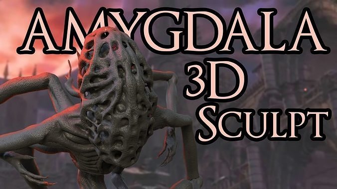 Bloodborne - Amygdala Statue FREE Free 3D print model