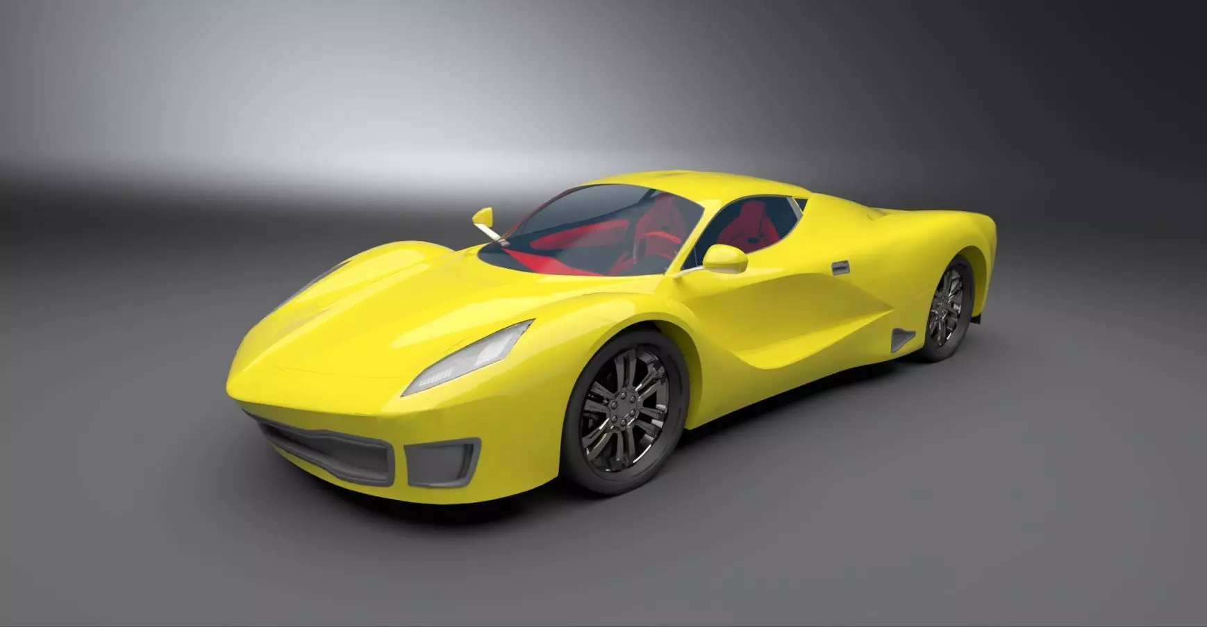 3D model Custom Car 3 VR / AR / low-poly | CGTrader