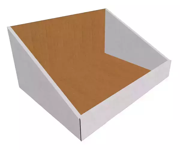 Corrugated display tray 3D model