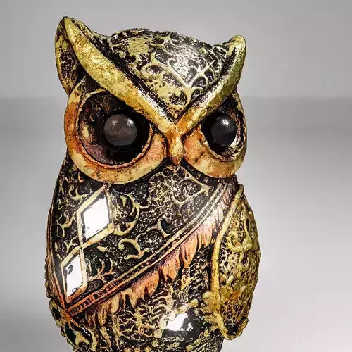 Owl statue