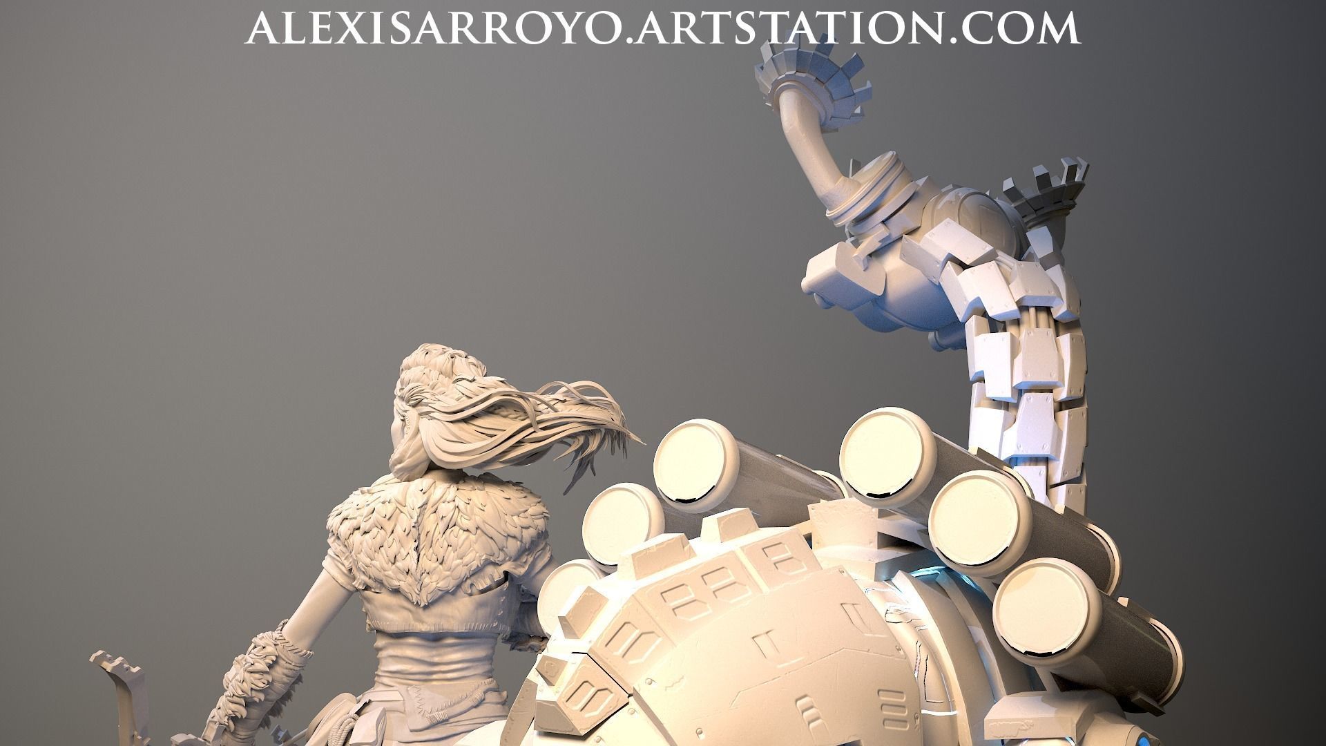 Aloy Horizon Zero Dawn 3D print model_5