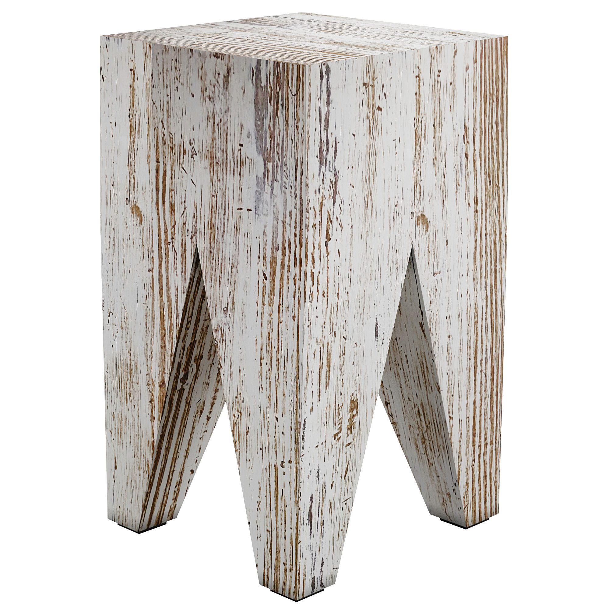 TANA Stool Low-poly 3D model_10