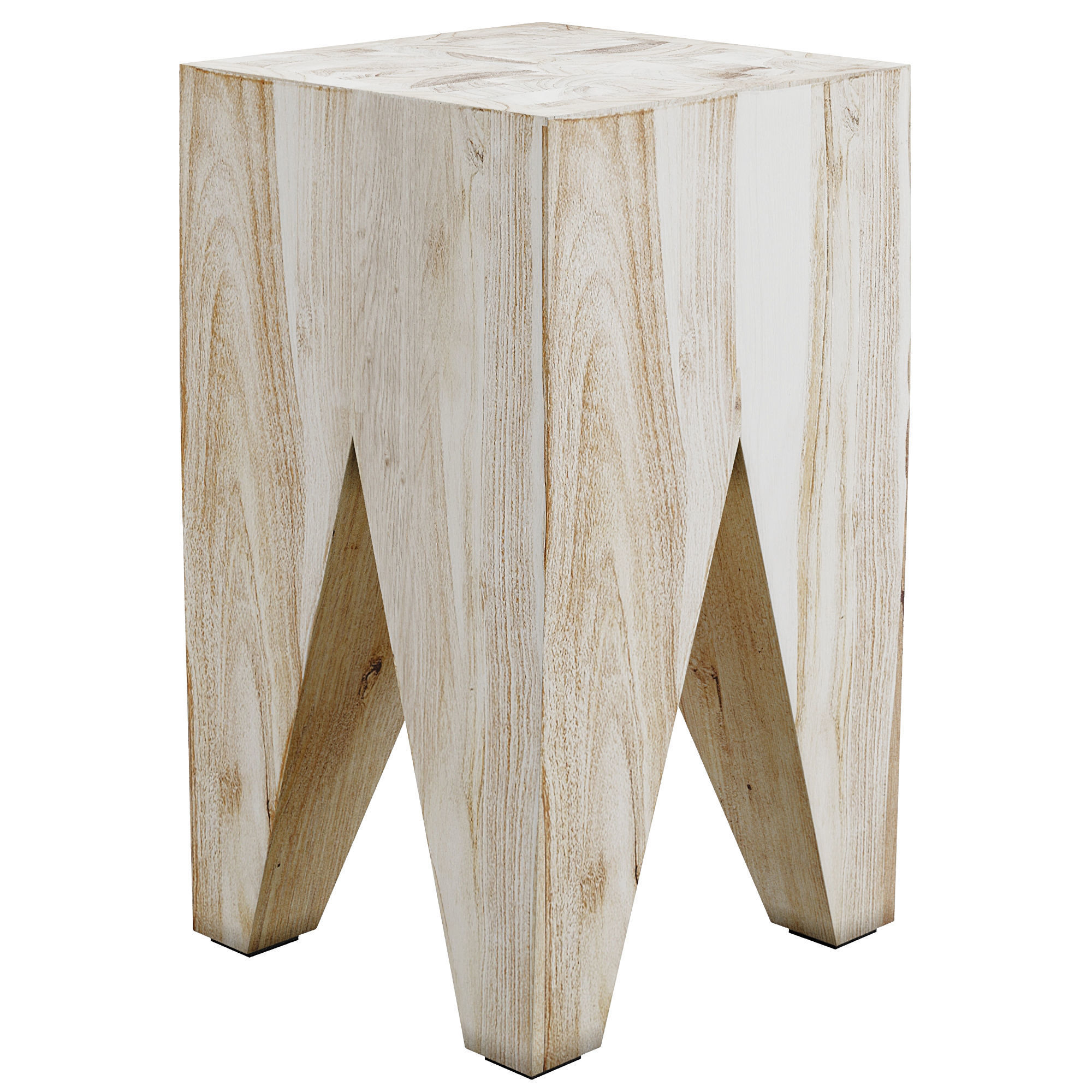 TANA Stool Low-poly 3D model_1