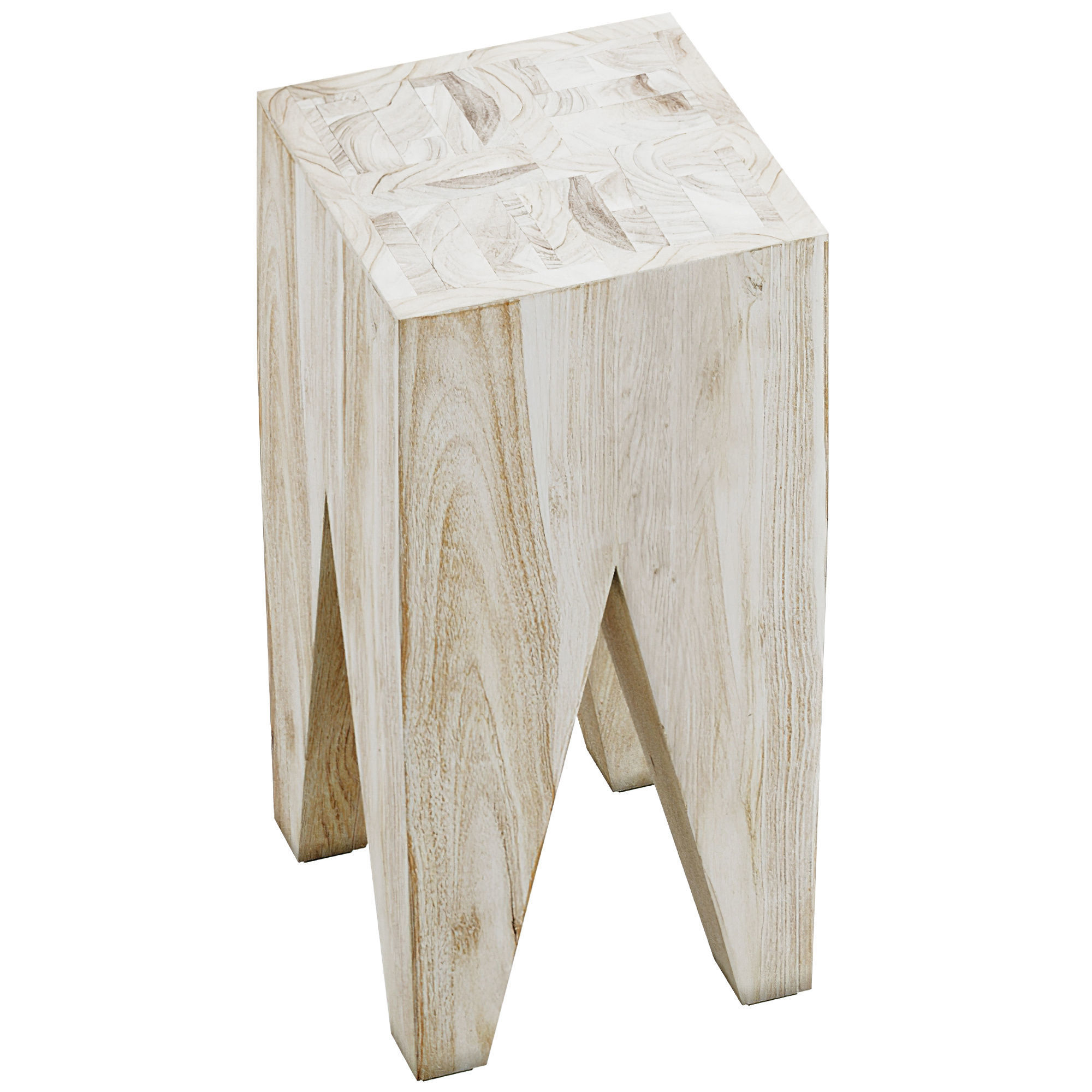 TANA Stool Low-poly 3D model_3