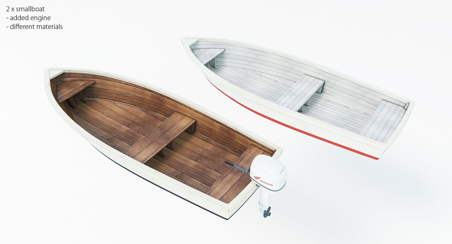50 Yachts and Boats collection 3D model_14