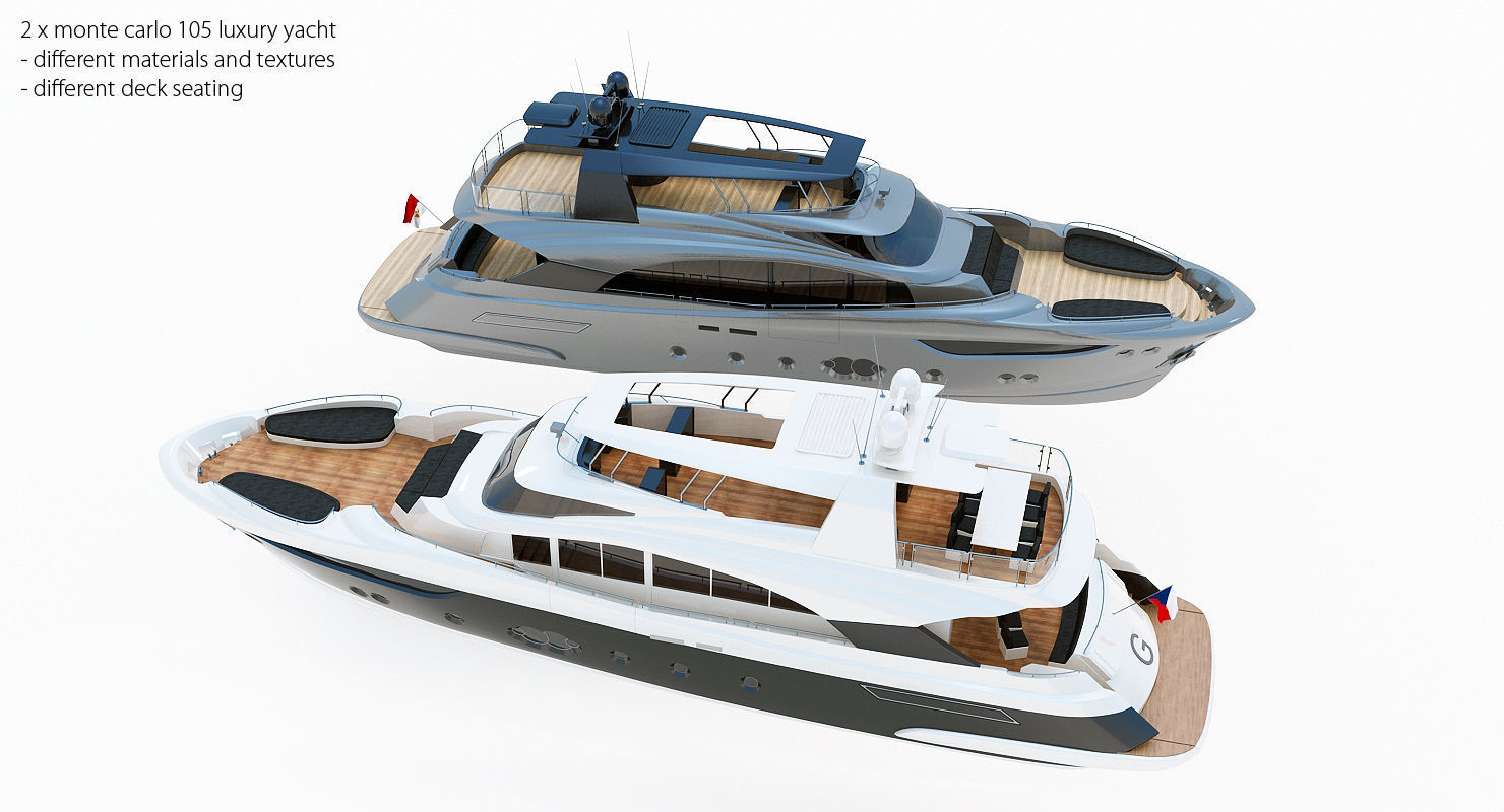 50 Yachts and Boats collection 3D model_20