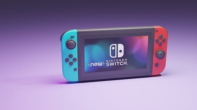 Nintendo Switch Console 3D model 3D model
