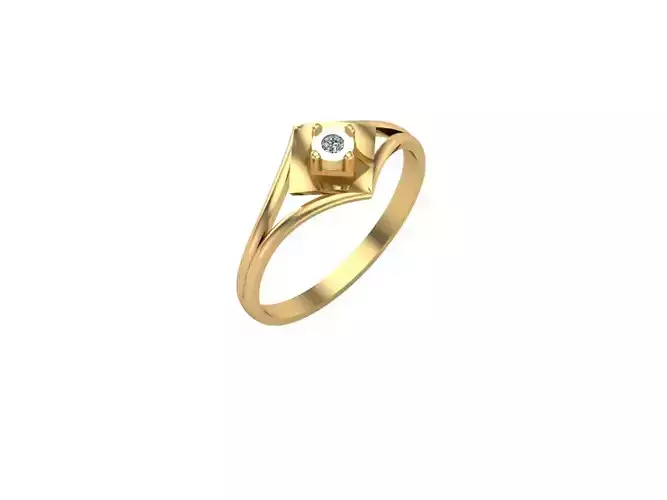 Ring with diamonds und2229