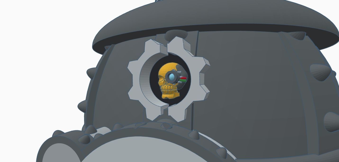 Modular industrial terrain chemical silos updated 3D print model_7