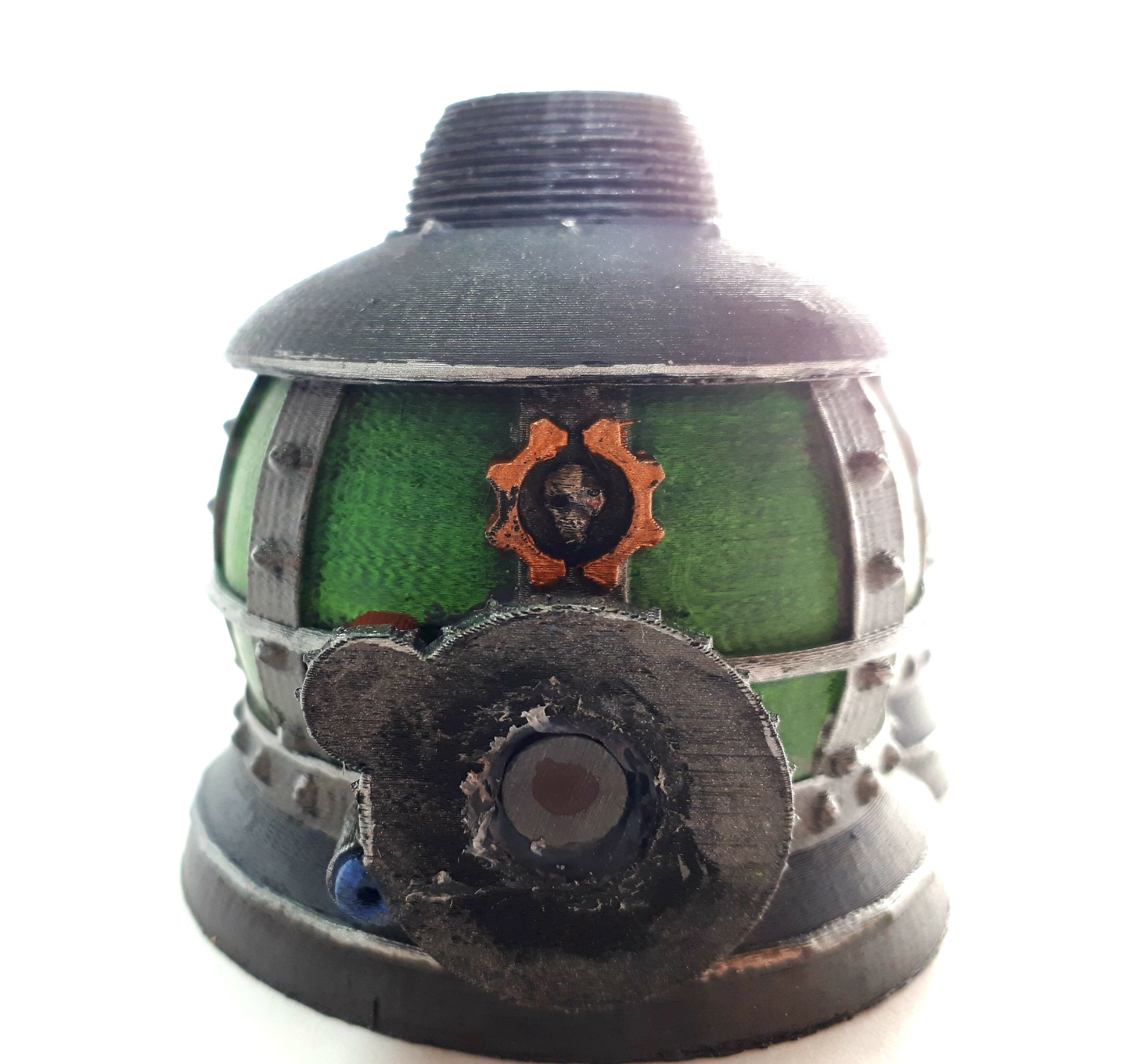 Modular industrial terrain chemical silos updated 3D print model_4