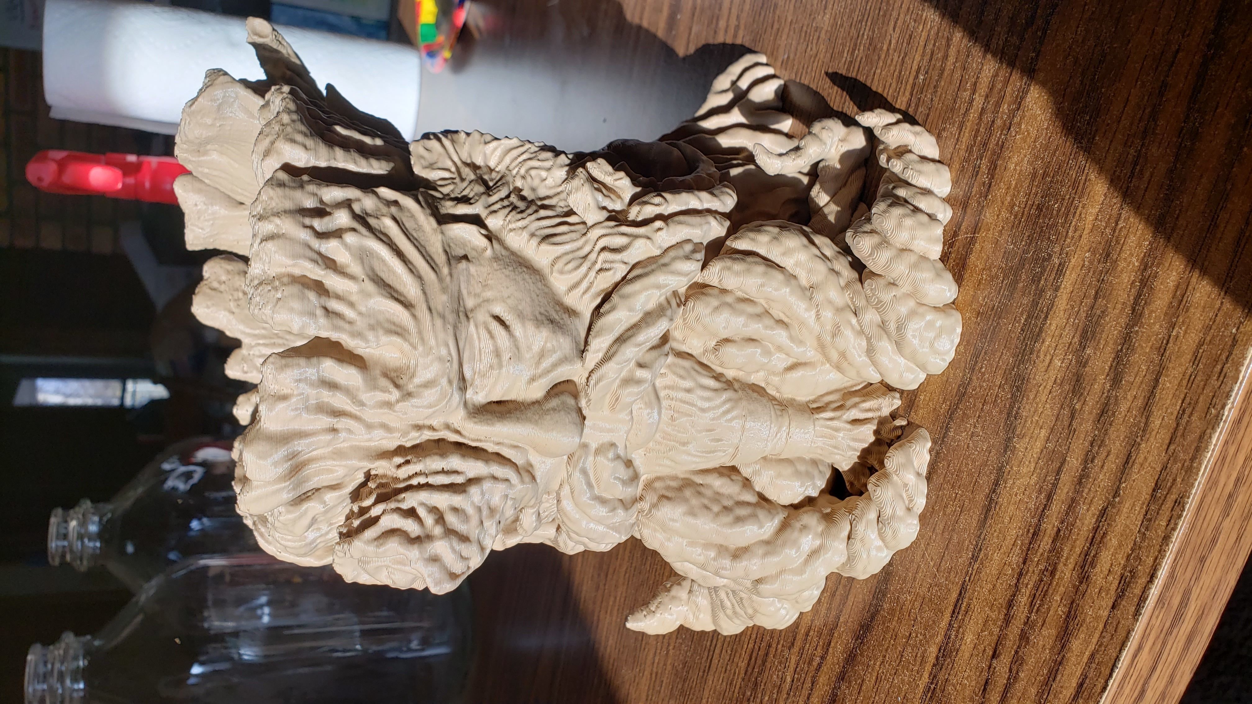 Father Tree - Pen or Plant Holder 3D print model_2