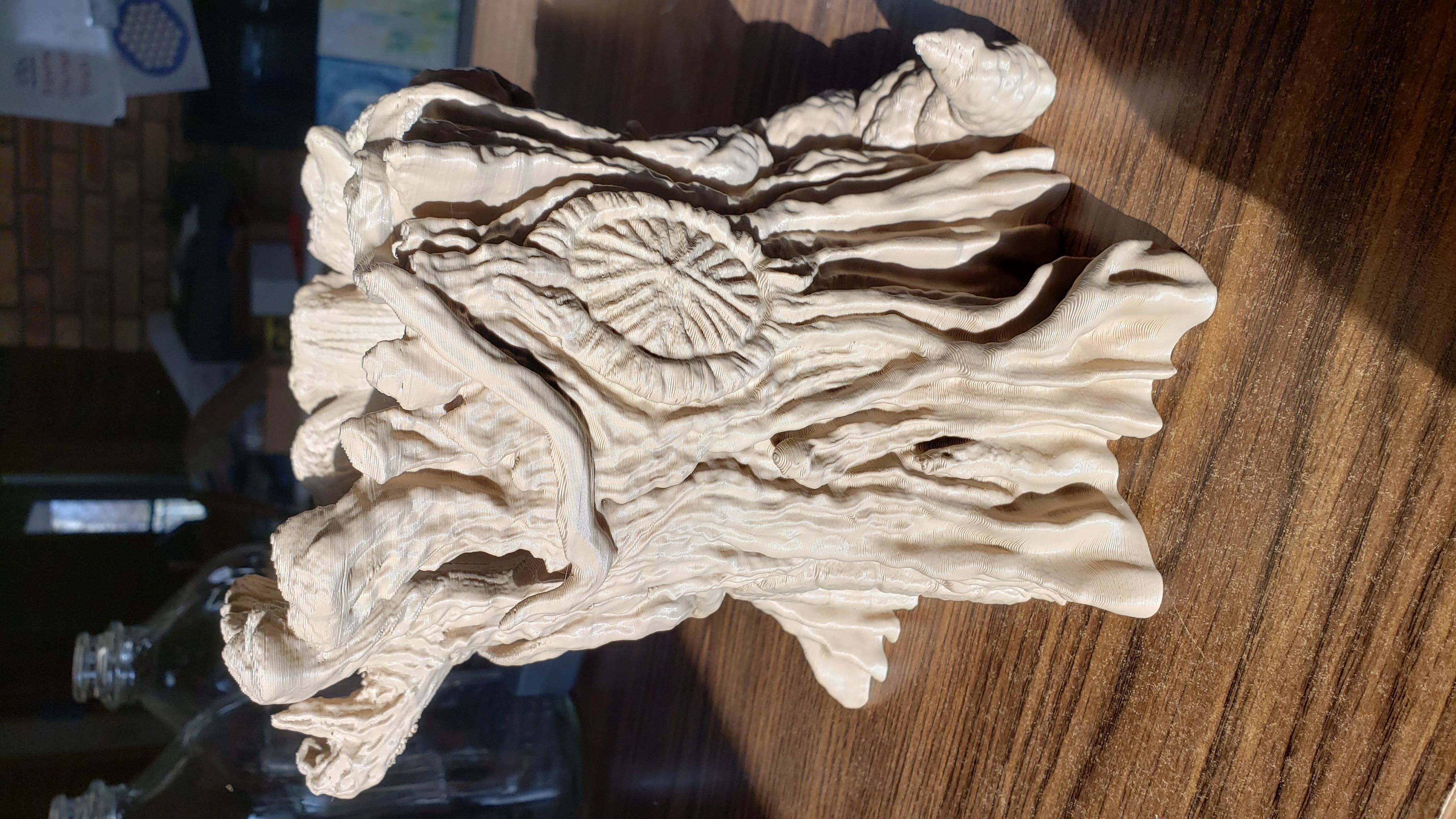 Father Tree - Pen or Plant Holder 3D print model_5