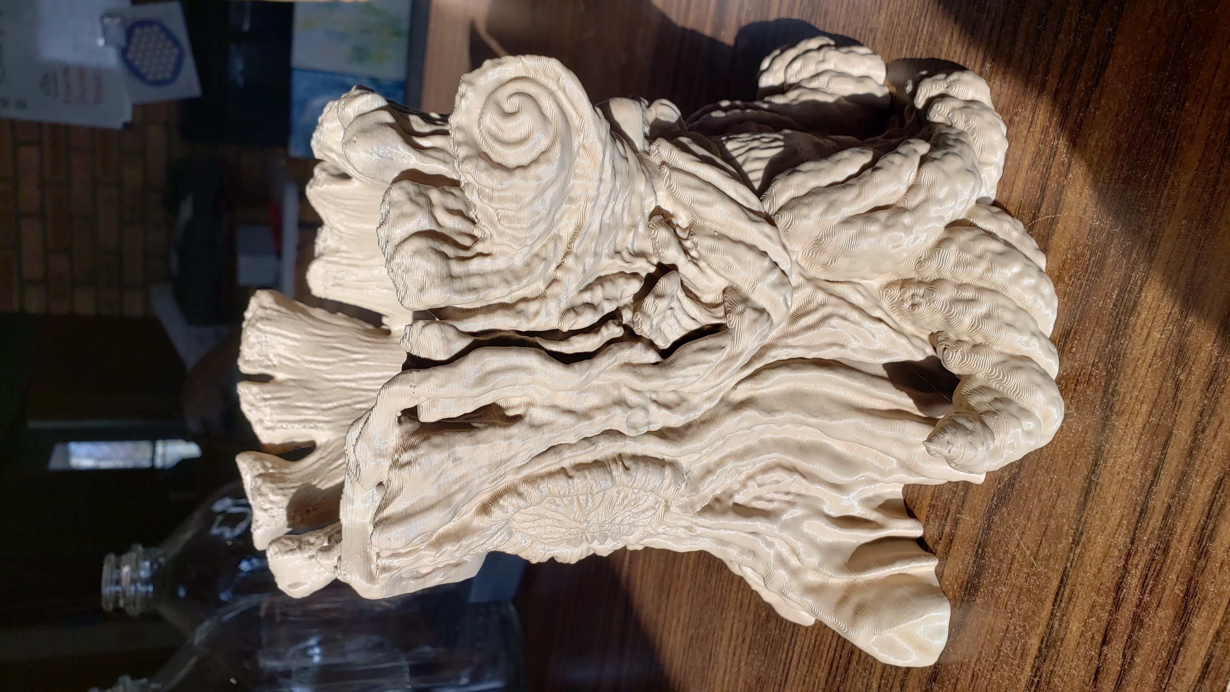 Father Tree - Pen or Plant Holder 3D print model_6