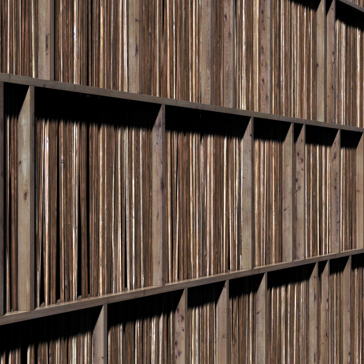 Ceiling straight thin branch n2 3D model_3