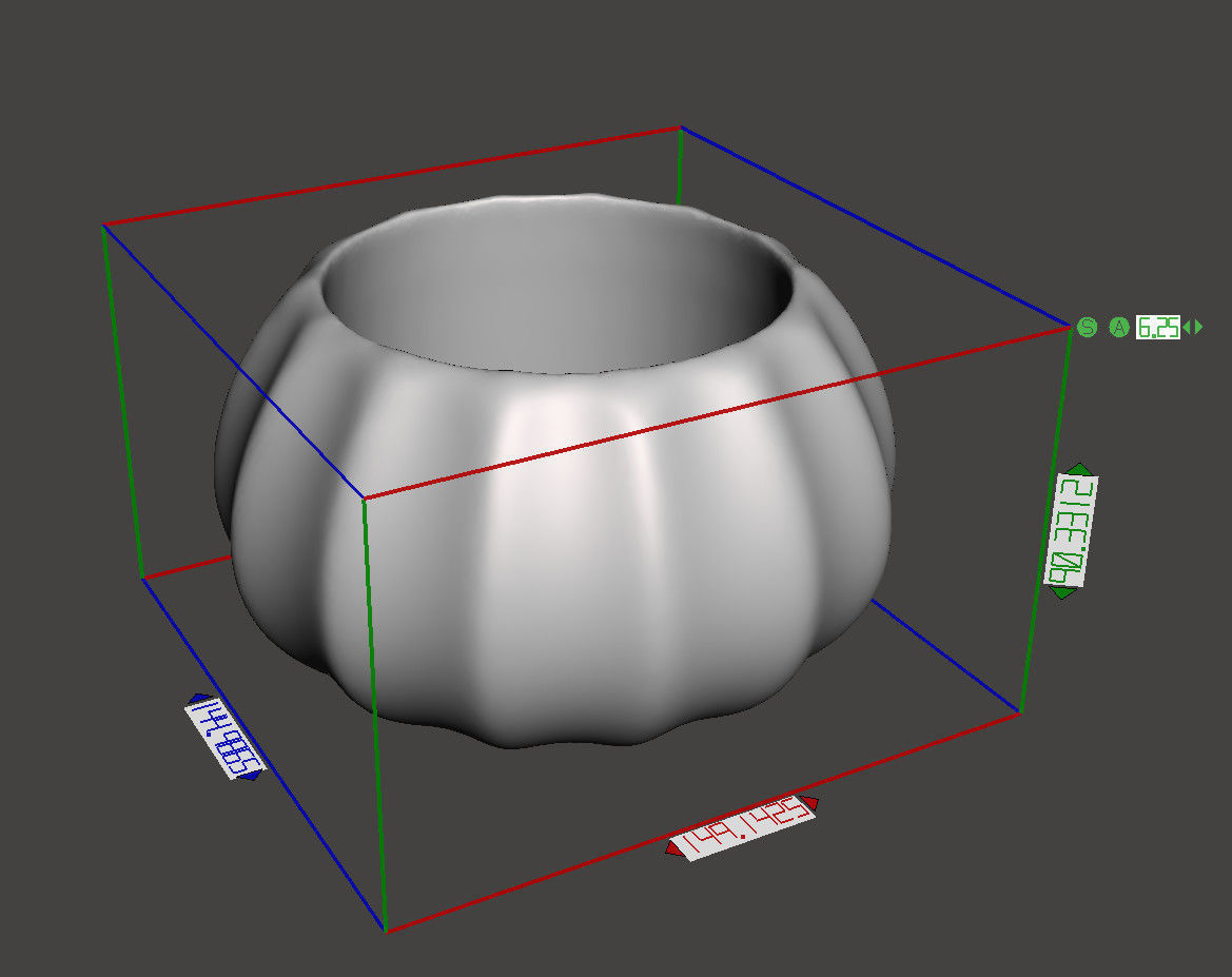 Cute Geometric Succulent 3D Printing Planter   3D print model_4