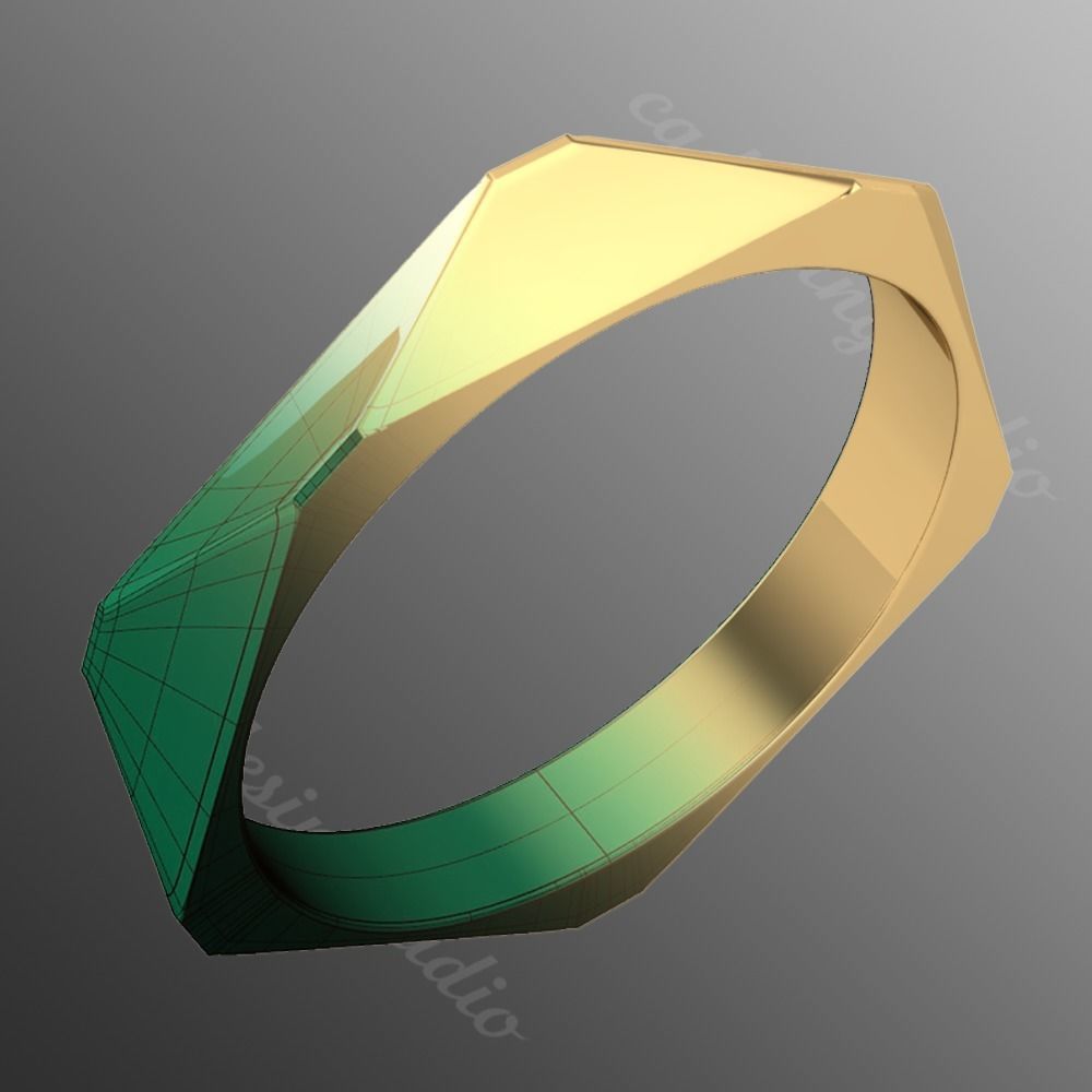Ring rk70 3D print model_1