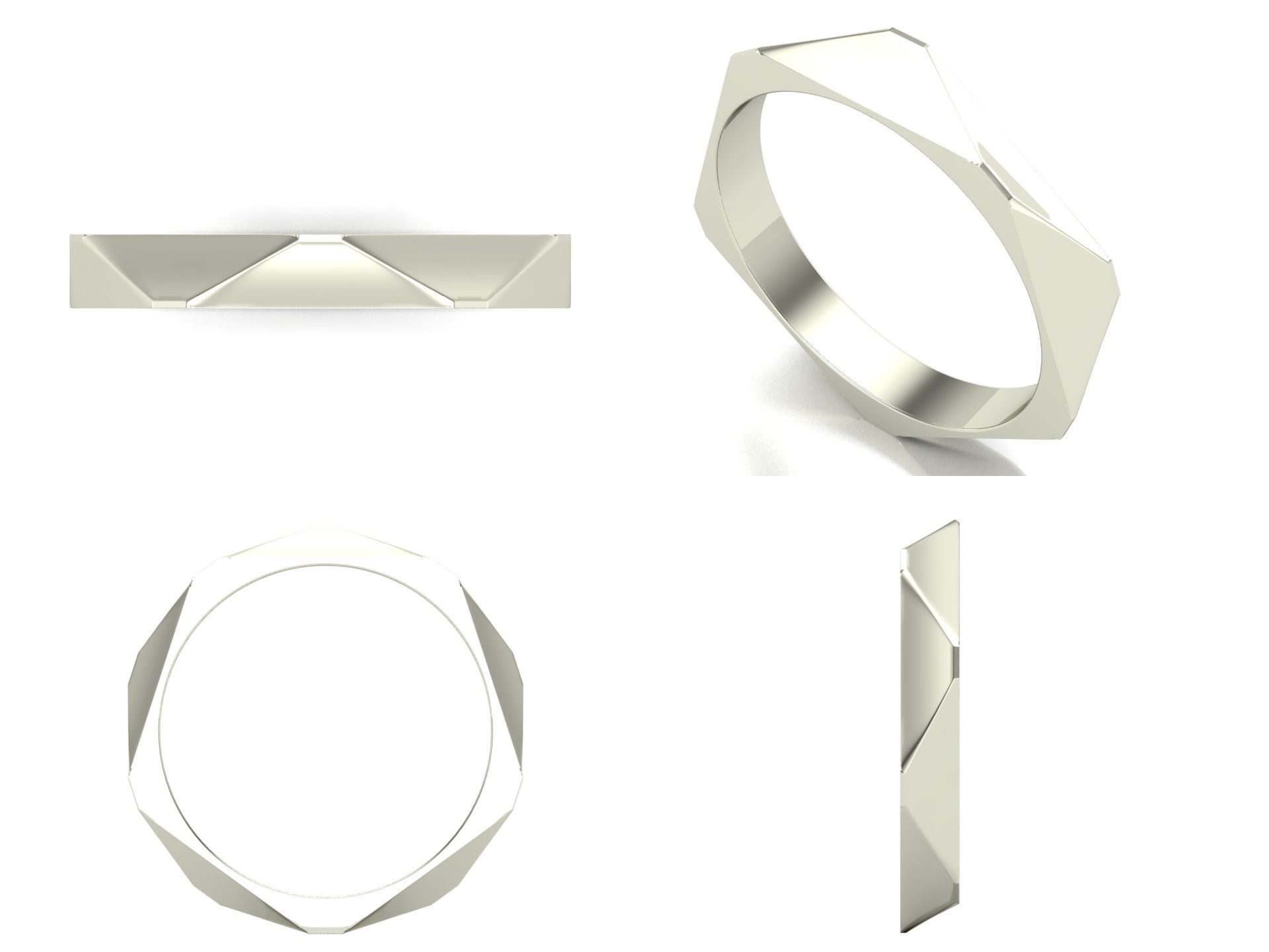 Ring rk70 3D print model_3