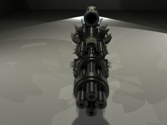 Sci Weapon Future Bot 3D model_3