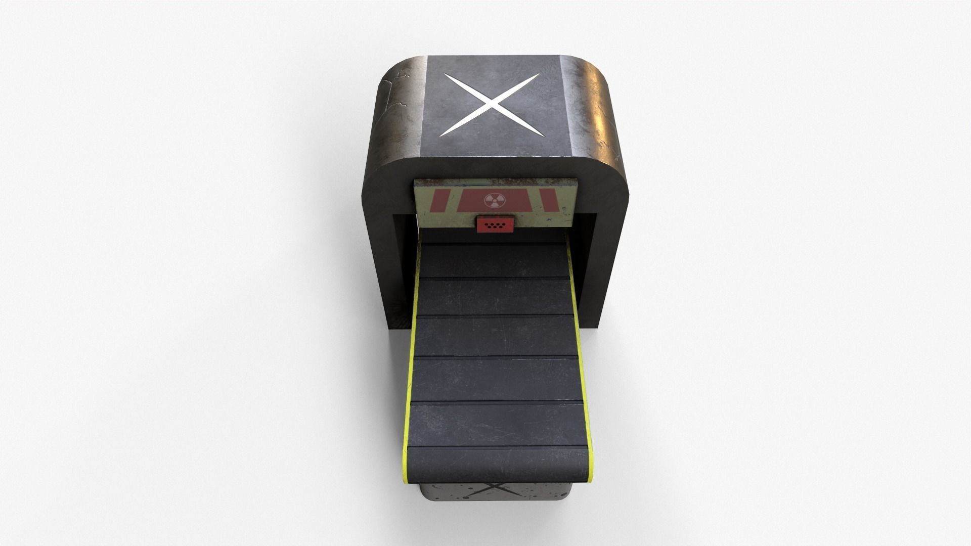 Production Line V2 Low-poly 3D model_11