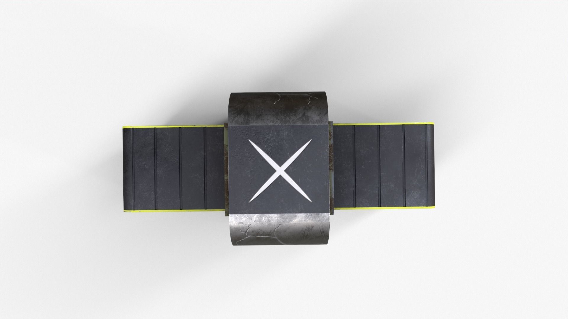 Production Line V2 Low-poly 3D model_9