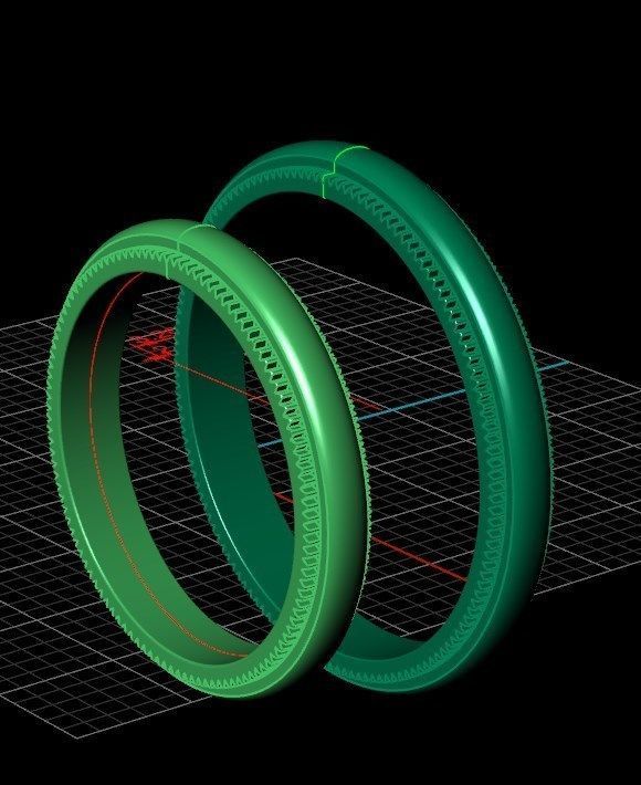 Ring rk71 3D print model_7