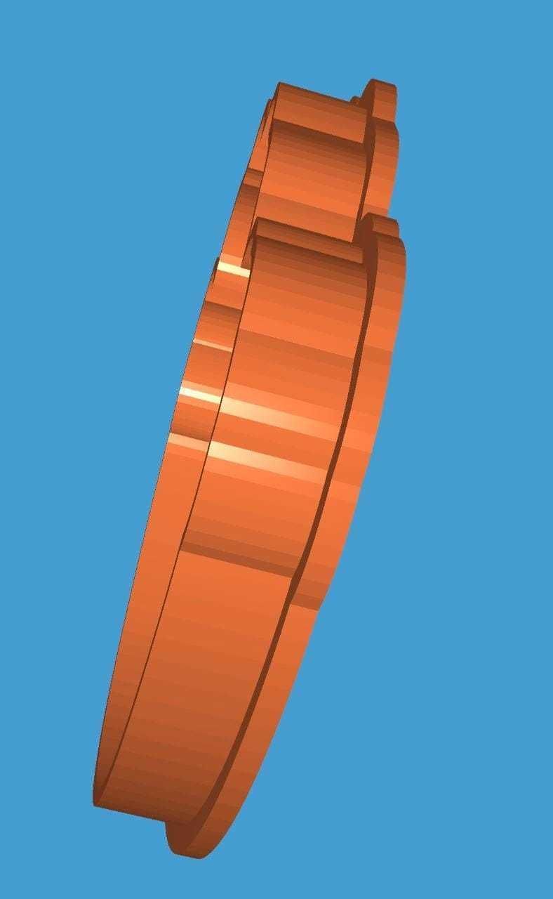 MakeIT Alice In Wonderland Cookie Cutter Cheshire Cat With Frame 3D model_6