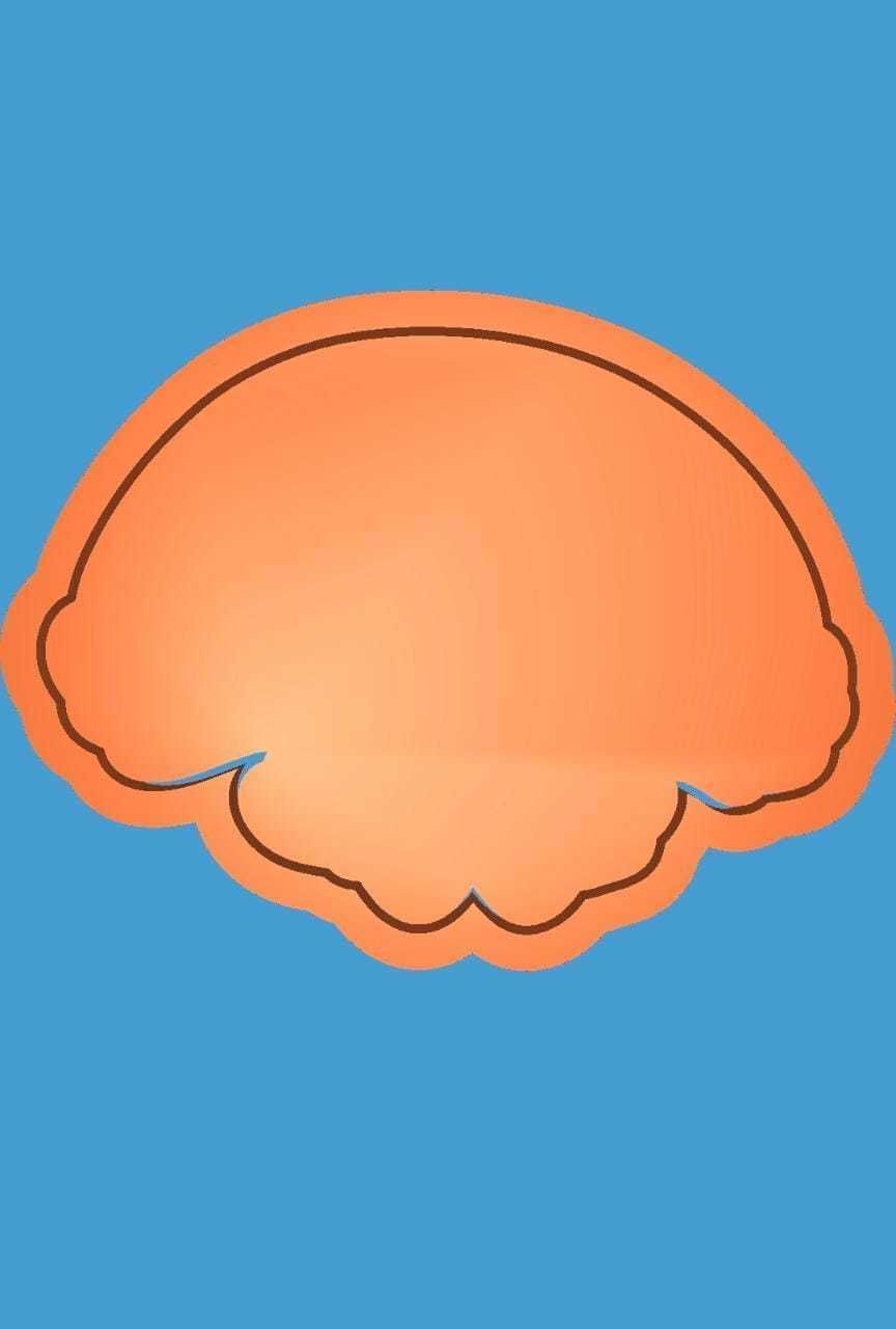 MakeIT Alice In Wonderland Cookie Cutter Cheshire Cat With Frame 3D model_1