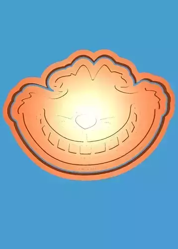 MakeIT Alice In Wonderland Cookie Cutter Cheshire Cat With Frame