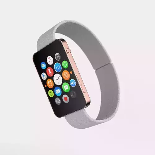 Smart wristband  3D model