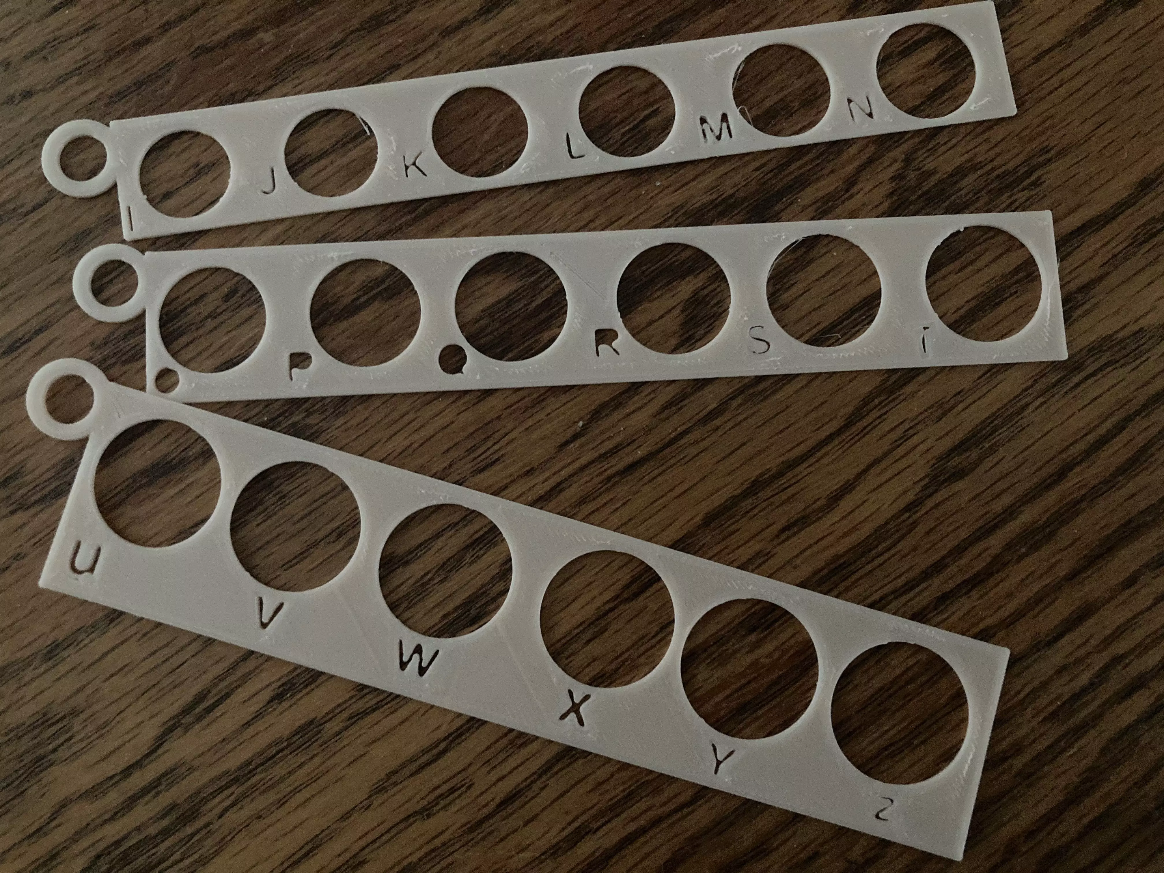 uk Ring gauges Free 3D print model