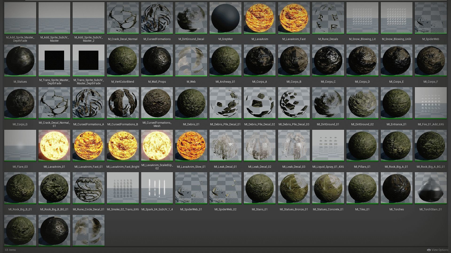 Fantasy Realm Kit I - Unreal Engine Dungeon Pack Low-poly 3D model_22