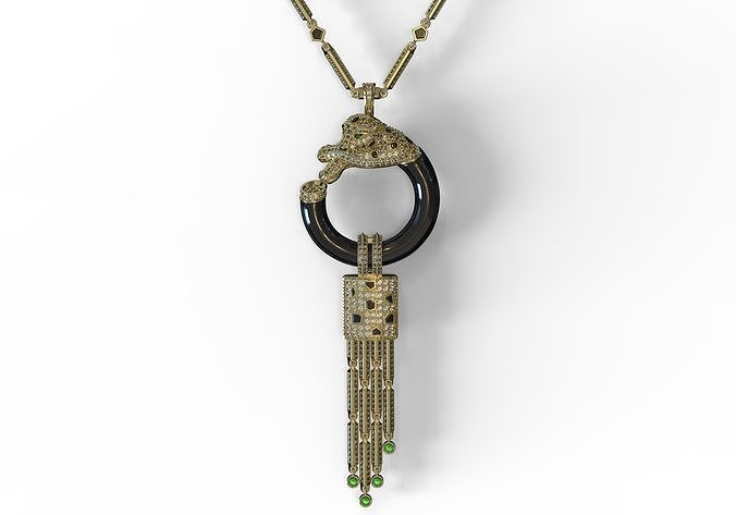 pendant necklace jewelry 3D print model
