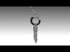 pendant necklace jewelry 3D print model_1