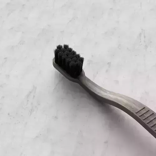 Toothbrush wooden 3D model