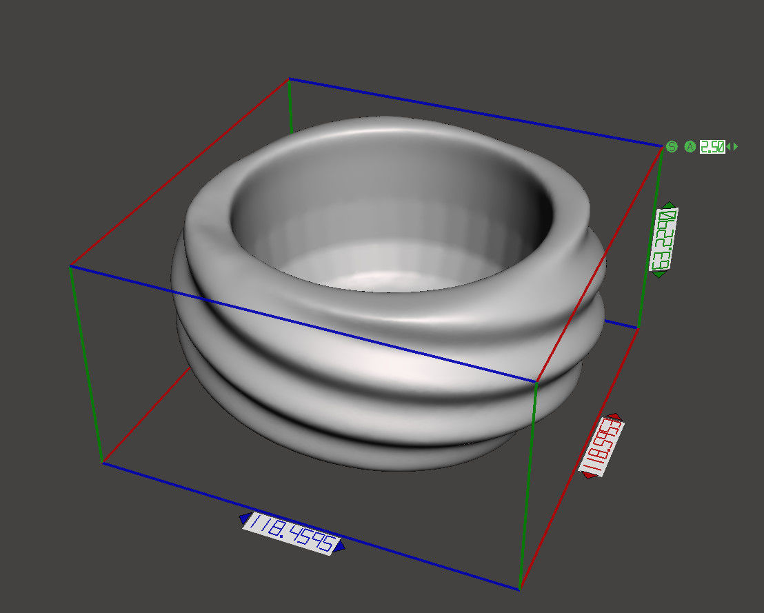 Beautiful Geometric Succulent 3D Printing Planter  3D print model_4