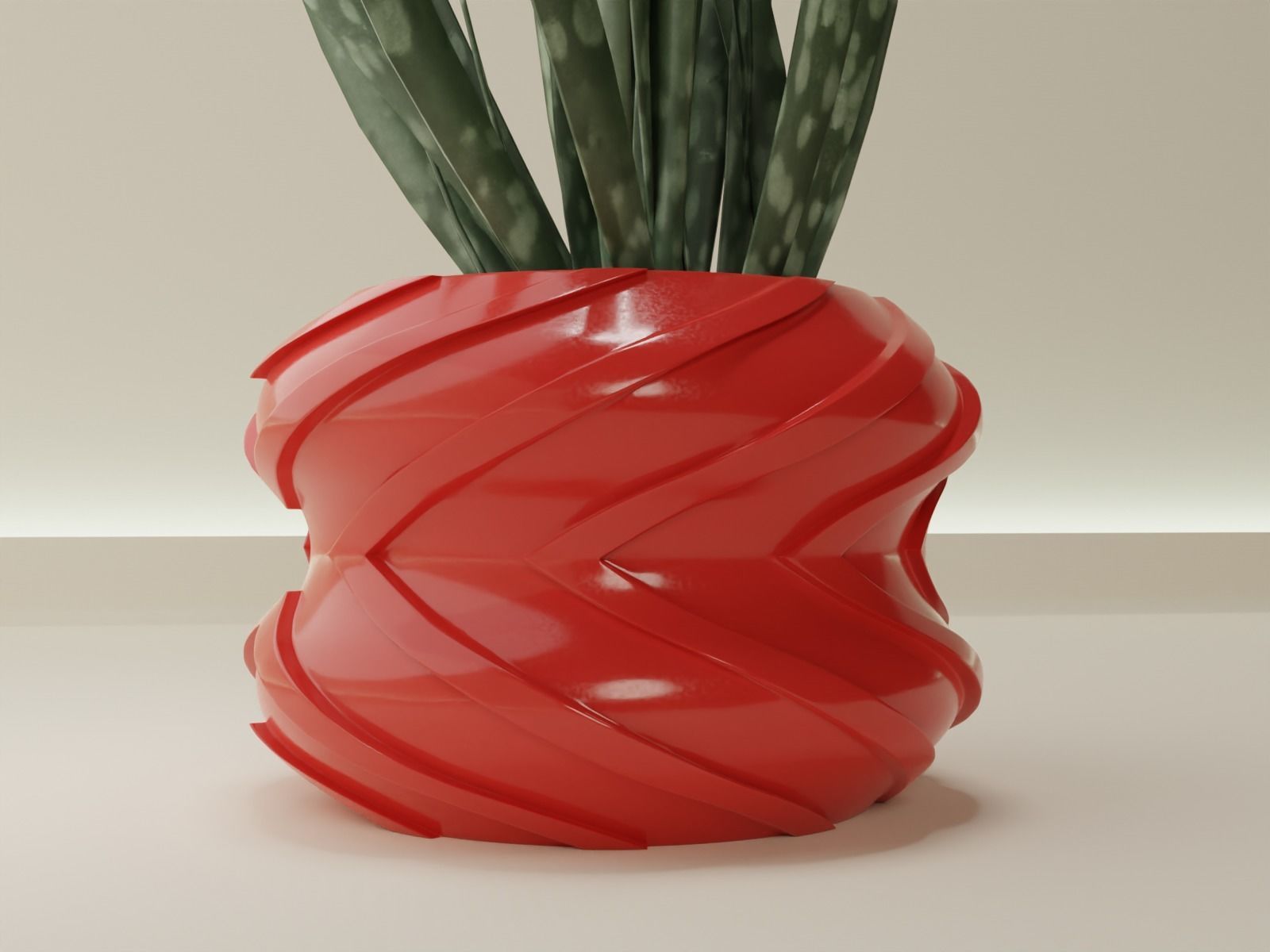 plant pot 45 3D print model_11