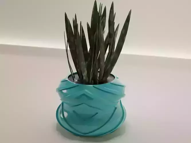 plant pot 45 3D print model