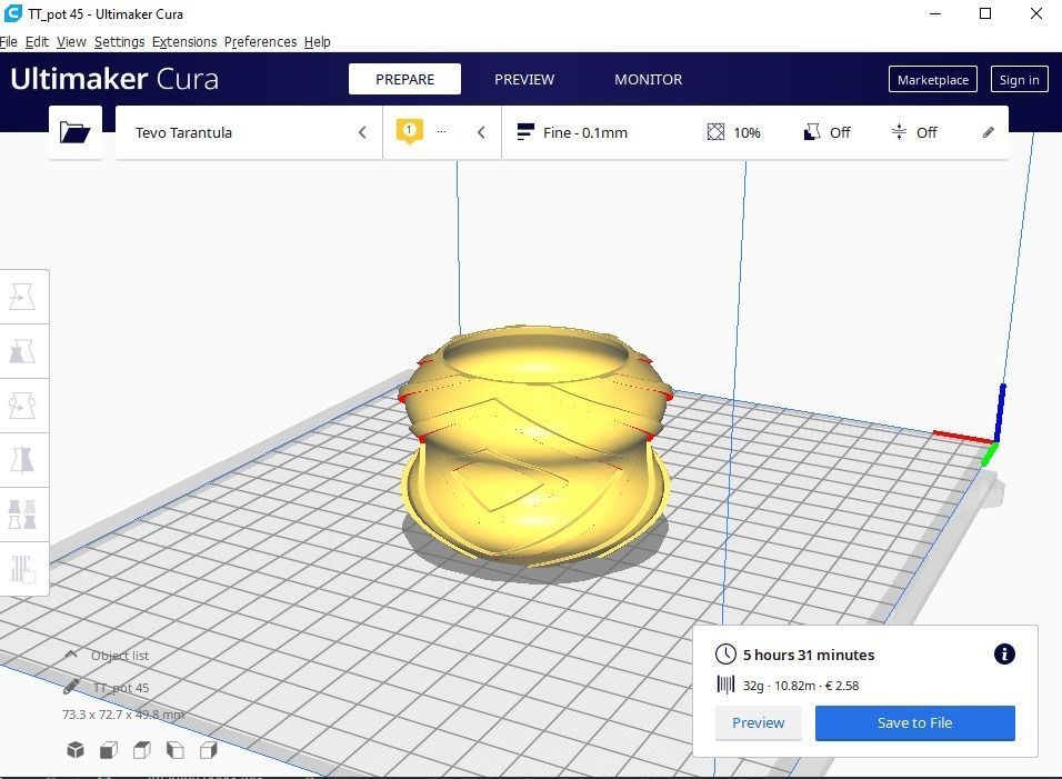 plant pot 45 3D print model_20