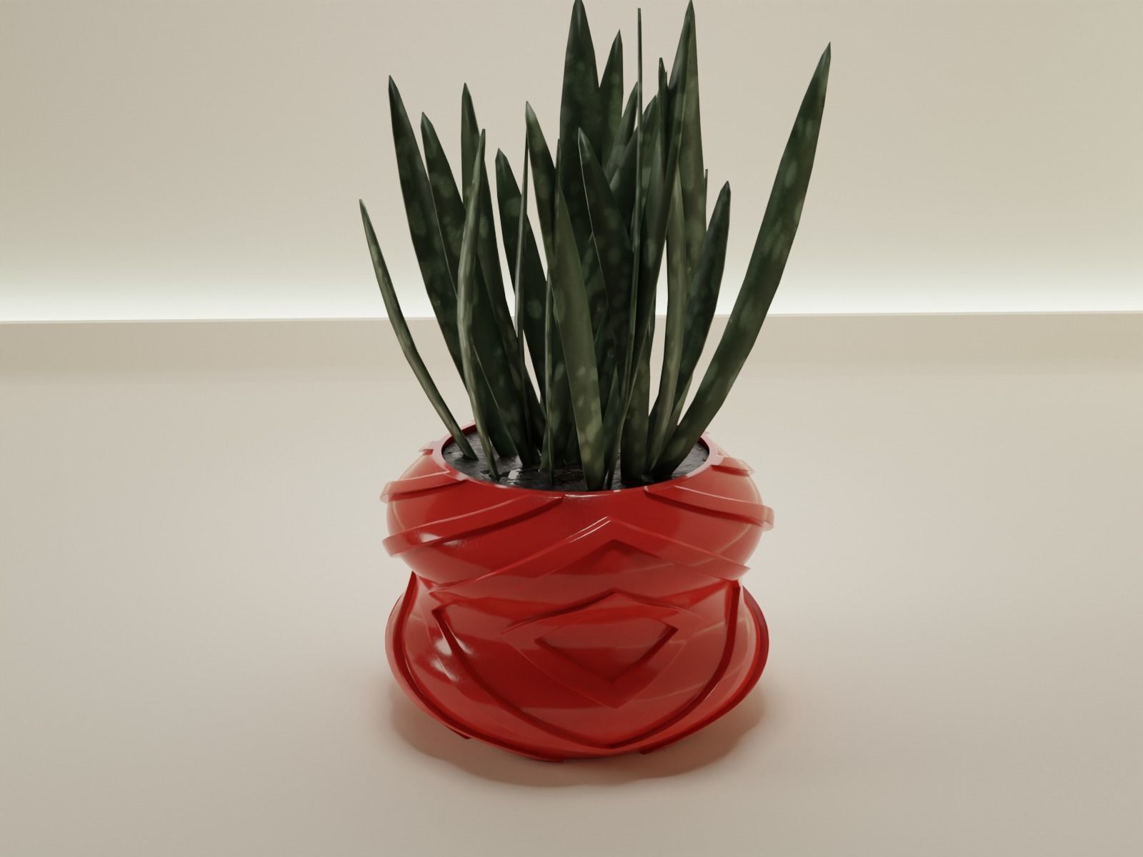 plant pot 45 3D print model_13
