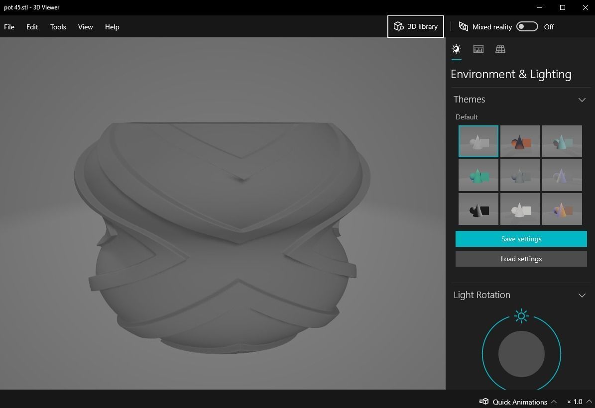 plant pot 45 3D print model_15