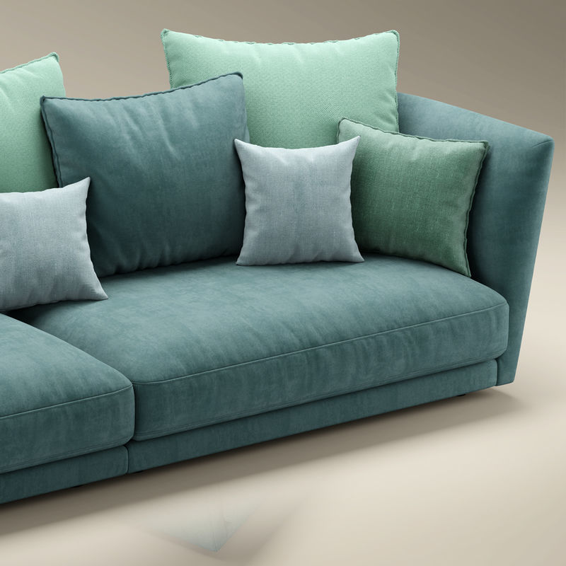 ROLF BENZ TONDO sofa 3D model_3