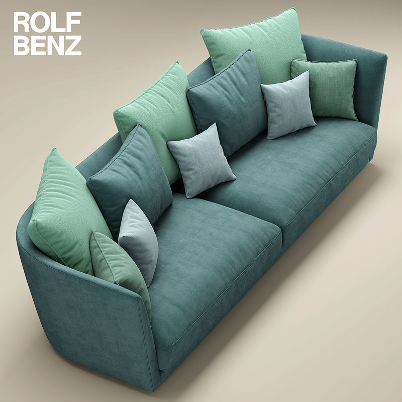 ROLF BENZ TONDO sofa 3D model_1