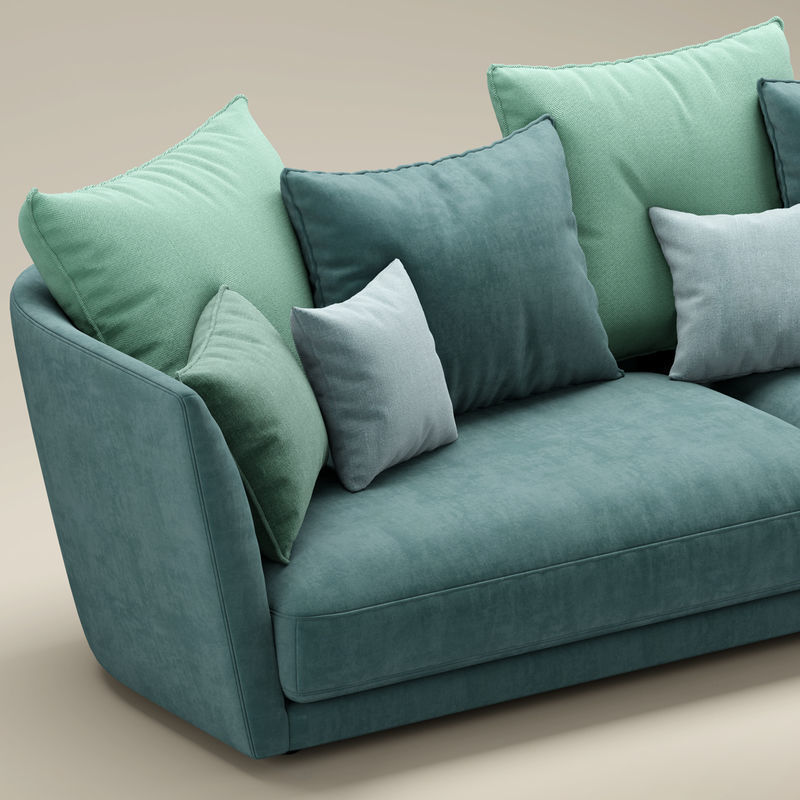 ROLF BENZ TONDO sofa 3D model_2