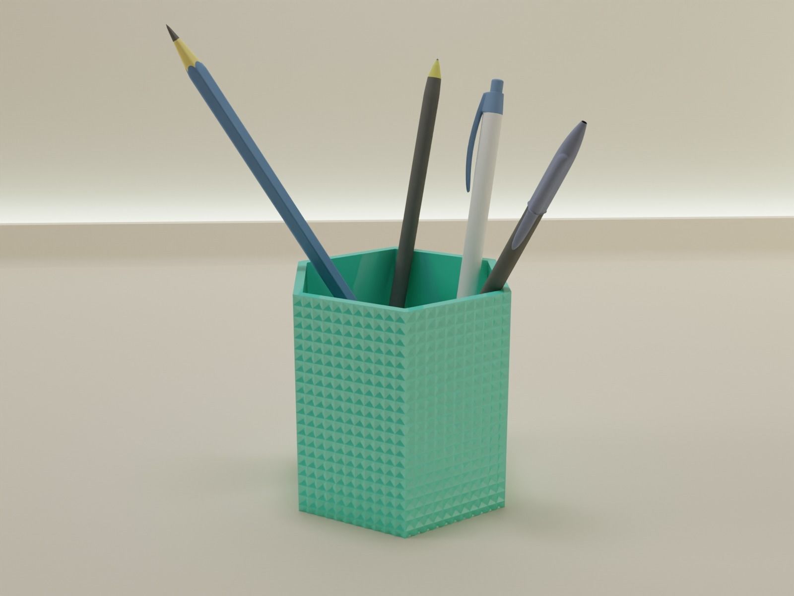 plant pot 46 F 3D print model_9