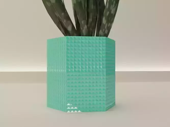 plant pot 46 F 3D print model